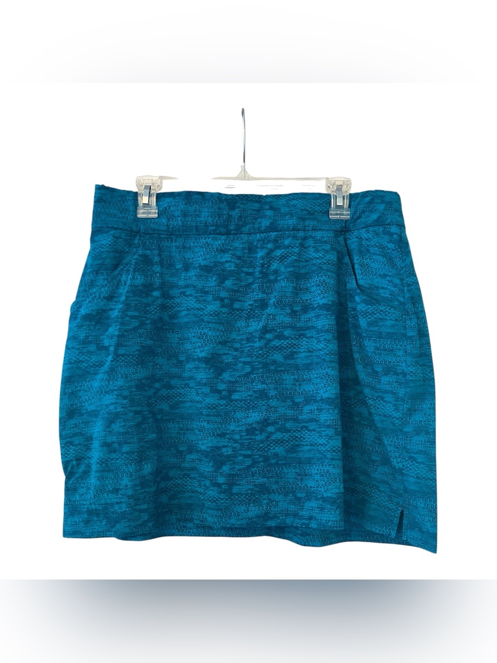 Columbia Blue Snake Print Skort Size XL